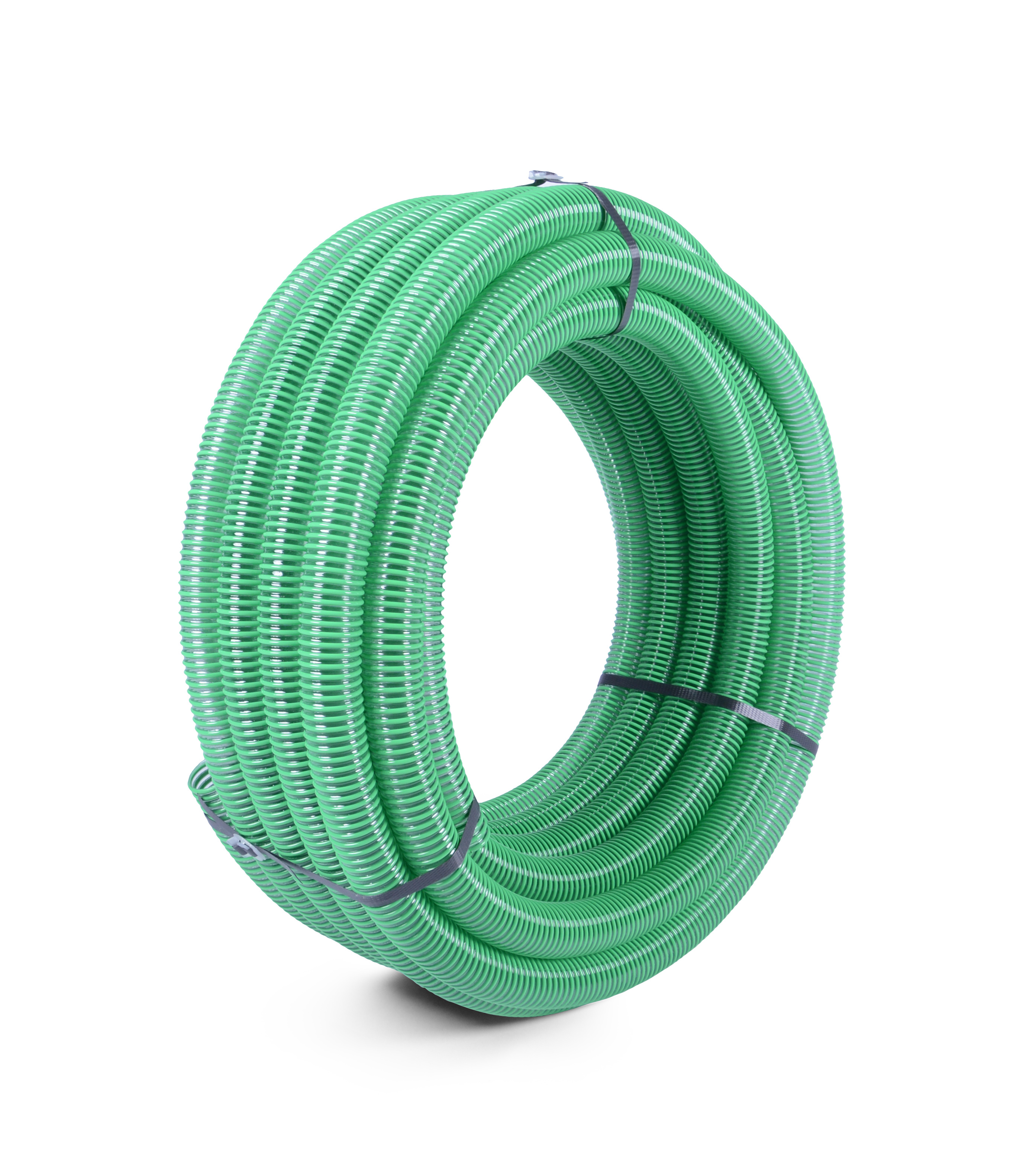 Manguera PVC Verde Succión y Descarga Reforzada